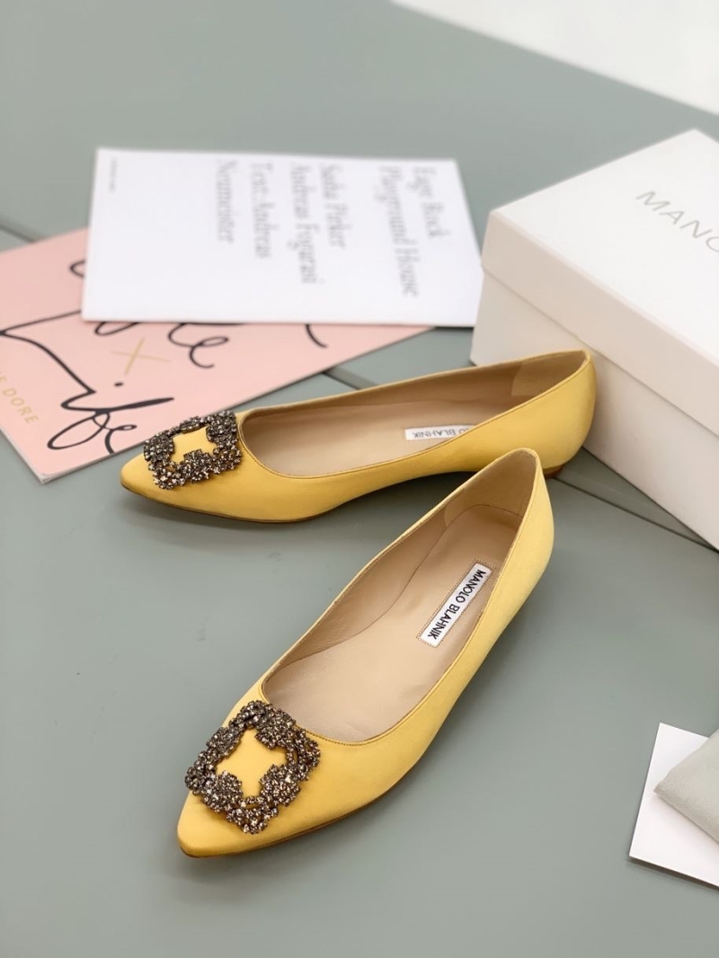 Manolo Blahnik flat shoes